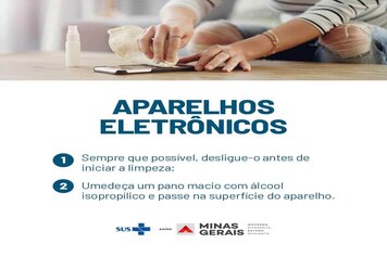 Foto - MATERIAL INFORMATIVO SOBRE CORONAVÍRUS - MINISTÉRIO DA SAÚDE